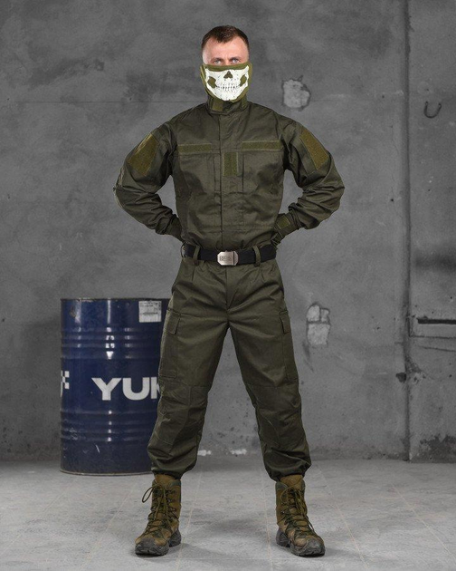 Армійський літній костюм штани+кітель 2XL олива (16126) - зображення 1