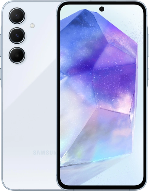 Мобільний телефон Samsung Galaxy A55 5G 8/128GB Iceblue (8806095467375) - зображення 1