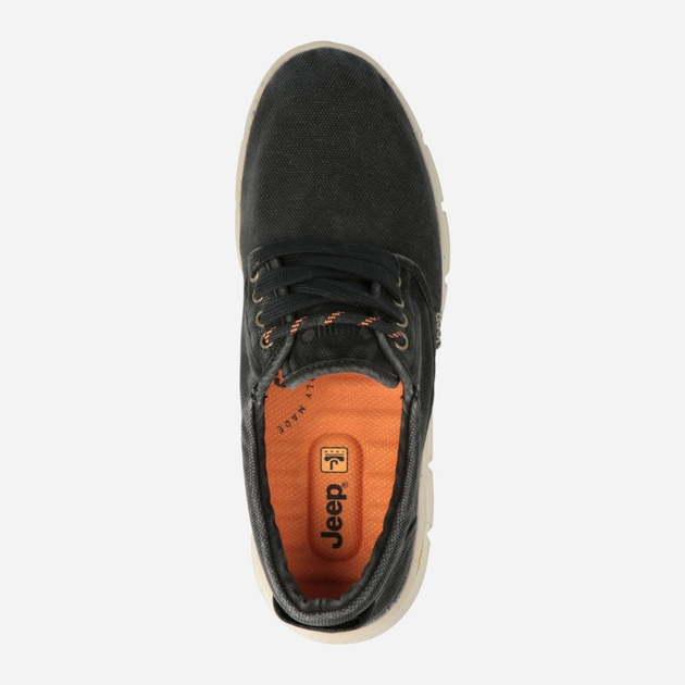 Buty sportowe męskie Jeep JM41030A-062 40 (6UK) 26.6 cm Czarne (8055304804443) - obraz 4