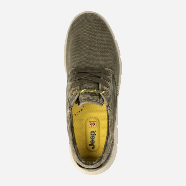 Buty sportowe męskie Jeep JM41030A-020 41 (7UK) 27.2 cm Khaki (8055304804245) - obraz 4