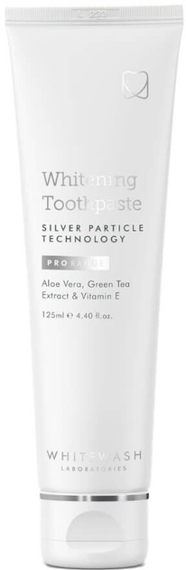 Wybielająca pasta do zębów WhiteWash Laboratories Professional Whitening z cząsteczkami srebra 125 ml (5060249420002) - obraz 3