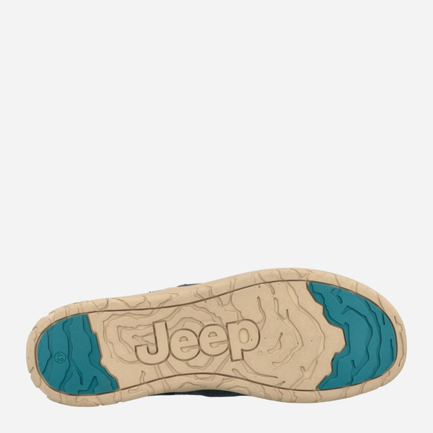 Mokasyny męskie Jeep JM41053A-016 41 (7UK) 27.2 cm Granatowe (8055304806768) - obraz 5