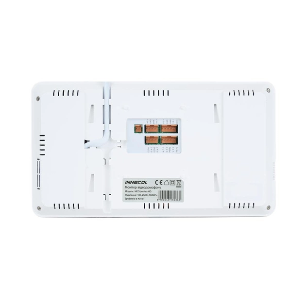 Видеодомофон с датчиком движения INNECOL NEO HD (White) - Фото 3 Видеодомофон с датчиком движения INNECOL NEO HD (White) - изображение 3
