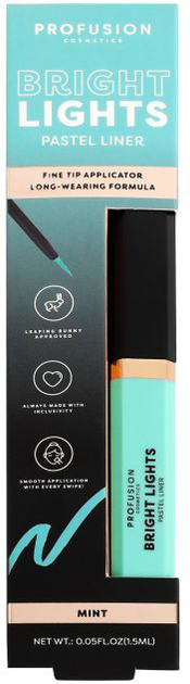 Eyeliner Profusion Bright Lights Pastel Mint 1.5 ml (656497014619) - obraz 2