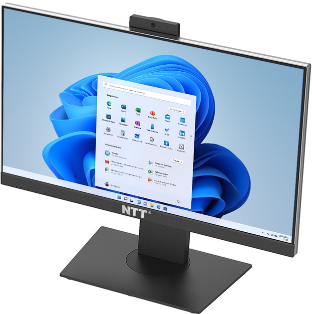 Моноблок NTT AiO 23.8 (ZKQ-i5T24-P03H) Black - зображення 3