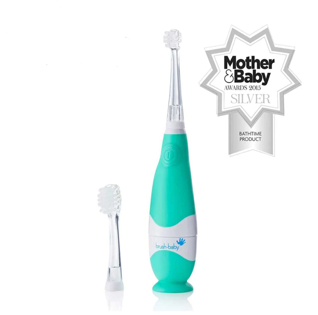 Brush-Baby BabySonic звуковая зубная щетка, 0-3 года мятная - изображение 3