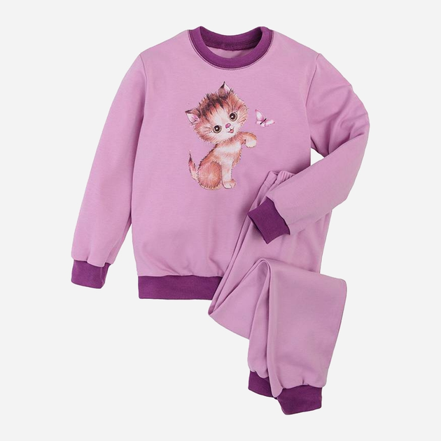 Дитяча піжама для дівчинки Tup Tup P210DZ-7800 92 см Фіолетова (5901845257398) - зображення 1