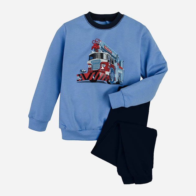 Piżama dziecięca dla chłopca Tup Tup P211CH-3200 104 cm Niebieska (5901845257473) - obraz 1