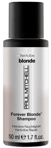 Bezsiarczanowy szampon regenerujący Paul Mitchell Forever Blonde 50 ml (4047162005647) - obraz 1