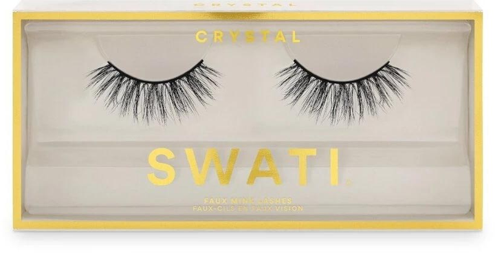 Накладні вії Swati Faux Mink Lashes Crystal Black (7350100167022) - зображення 1