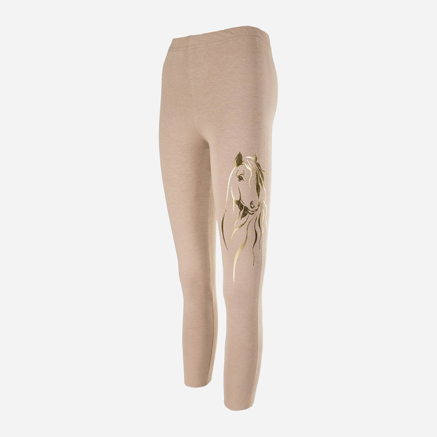 Legginsy młodzieżowe dziewczęce Tup Tup PIK3120-1050 152 cm Beżowe (5901845294812) - obraz 1