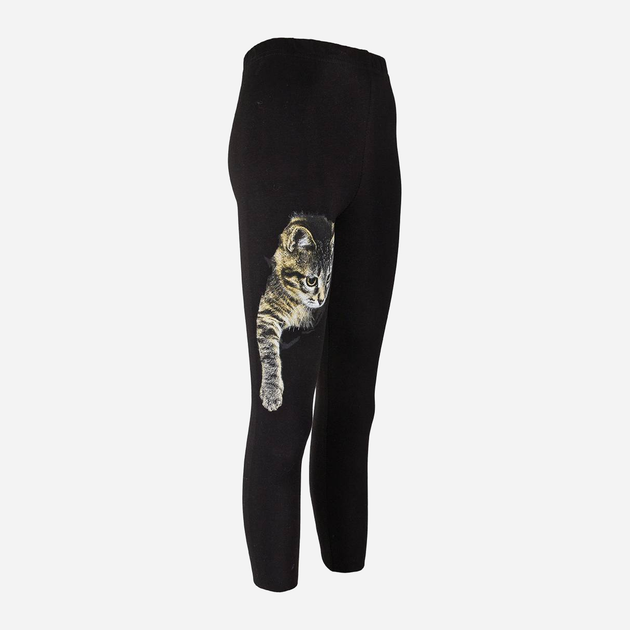 Legginsy dziecięce dla dziewczynki Tup Tup PIK3220-1010 134 cm Czarne (5901845295147) - obraz 1