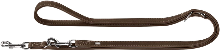 Smycz dla myśliwskich psów Hunter Leash 18 mm 2 m Brown (4016739602282) - obraz 1