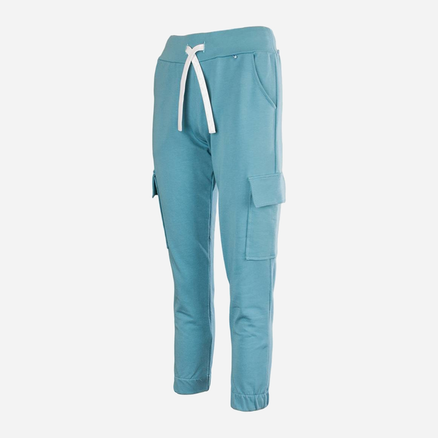 Spodnie dresowe dziecięce dla dziewczynki Tup Tup PIK4020-3210 116 cm Błękitne (5901845295819) - obraz 1