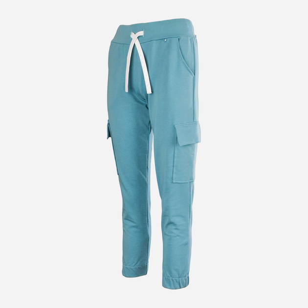 Spodnie dresowe młodzieżowe dla dziewczynki Tup Tup PIK4020-3210 152 cm Błękitne (5901845295871) - obraz 1