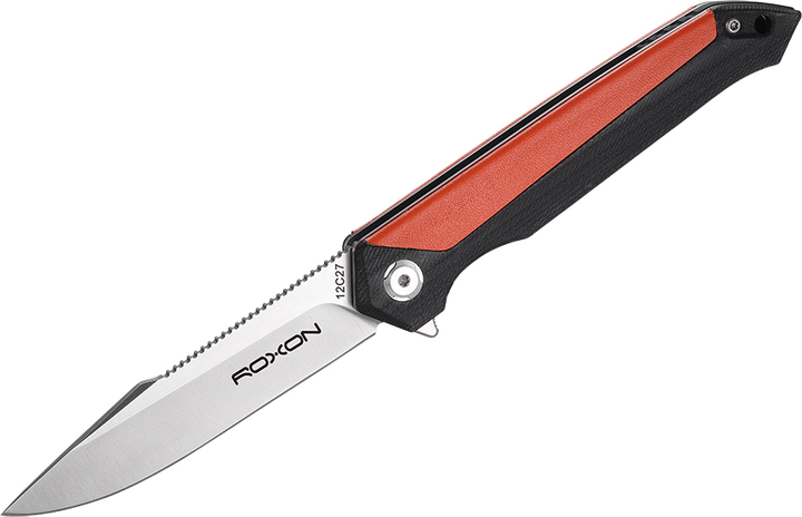 Нож складной Roxon K3 лезвие 12C27 Orange (K3-12C27-OR) - изображение 1