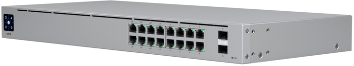 Комутатор Ubiquiti UniFi Switch 16 Managed Gigabit Ethernet 10/100/1000 (USW-16-POE) - зображення 2