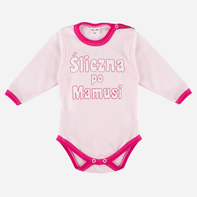 Дитячий комплект (боді + штанішки) для новонароджених для дівчинки Tup Tup T21B200-2200 62 см Рожевий (5901845287081) - зображення 2