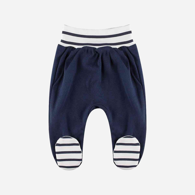 Komplet niemowlęcy dla chłopca (body + półśpiochy) Tup Tup T21B244-3110 62 cm Biały/Niebieski (5901845286879) - obraz 3