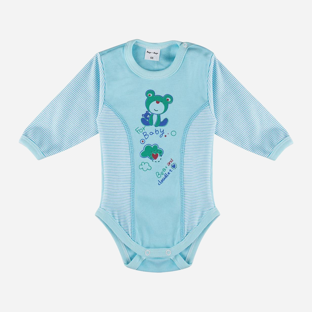 Zestaw body niemowlęcych 2 szt dla chłopca Tup Tup T21B246-BT02 62 cm Biały/Błękitny (5901845287333) - obraz 3