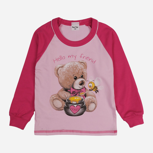 Piżama dziecięca dla dziewczynki Tup Tup 101301DZ-2200 104 cm Różowa (5907744489717) - obraz 2