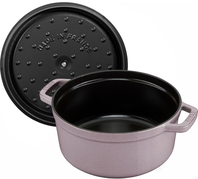 Каструля чавунна кругла Staub з кришкою квітуча вишня 2.2 л (40508-866-0) - зображення 4