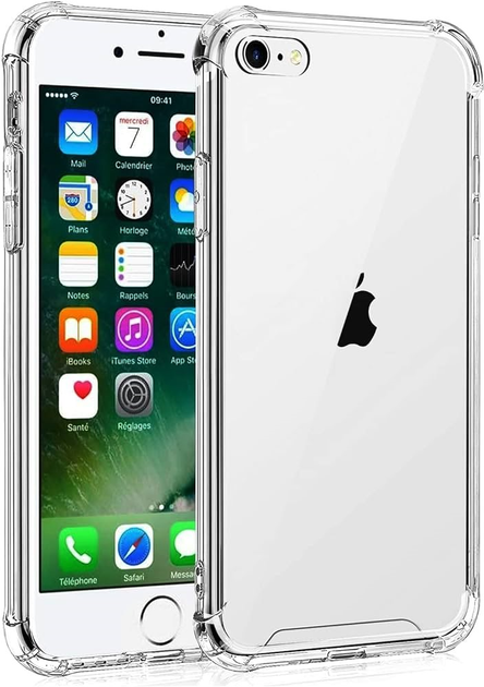 Панель Hama Crystal Clear для Apple iPhone 7/8/SE 2020 Transparent (4047443329684) - зображення 1