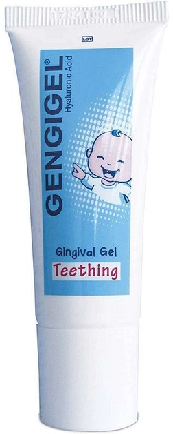 Пародонтальный гель GENGIGEL Teething для прорезывания зубов 20 мл (8033087660180) - изображение 2