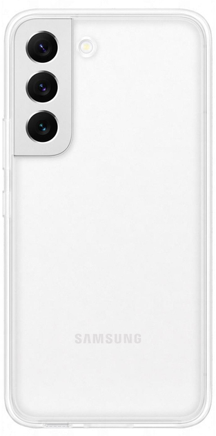 Etui plecki Samsung Frame Cover do Galaxy S22 White (8806092979574) - obraz 1