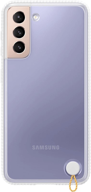 Etui plecki Samsung Clear Protective Cover do Galaxy S21 5G White (8806090963315) - obraz 1