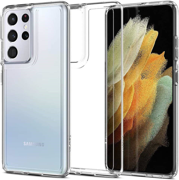 Панель Hama Crystal Clear для Samsung Galaxy S21 Ultra 5G Transparent (4047443456779) - зображення 1