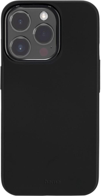 Etui plecki Hama Finest Feel do Apple iPhone 14 Pro Max Black (4047443496058) - obraz 1