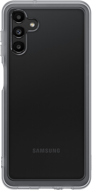 Панель Samsung Soft Clear Cover для Galaxy A22 LTE Black (8806092298415) - зображення 1