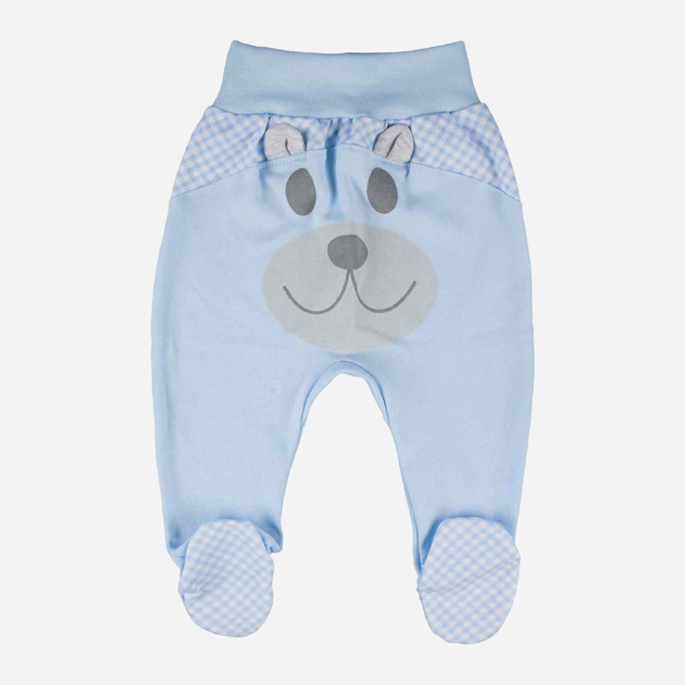 Komplet niemowlęcy dla chłopca (body + półśpiochy) Tup Tup T22B143-3100 56 cm Błękitny (5901845293860) - obraz 4