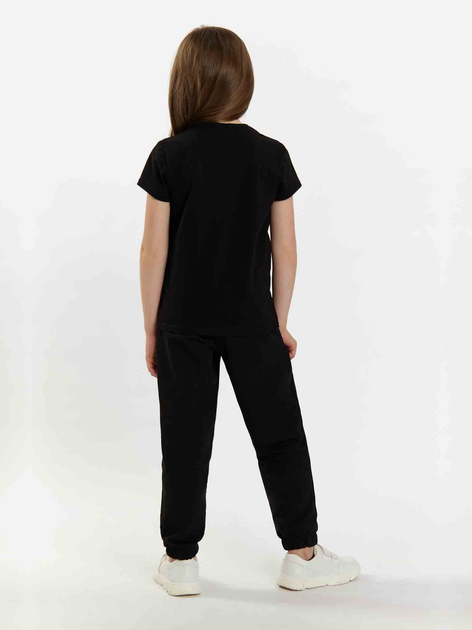 Підліткова футболка для дівчинки Tup Tup 101500-1010 158 см Чорна (5907744500450) - зображення 2