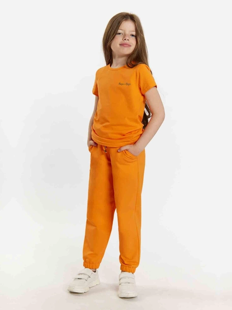Koszulka dziecięca dla dziewczynki Tup Tup 101500-4610 104 cm Pomarańczowa (5907744500467) - obraz 2