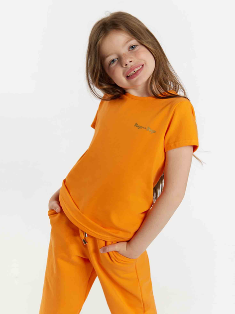 Підліткова футболка для дівчинки Tup Tup 101500-4610 158 см Оранжева (5907744500559) - зображення 1