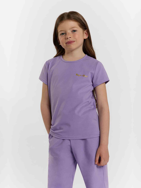 Koszulka młodzieżowa dziewczęca Tup Tup 101500-2510 140 cm Fioletowa (5907744500825) - obraz 1