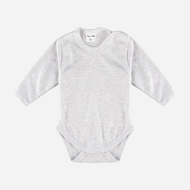 Zestaw body niemowlęcych 3 szt dla chłopca Tup Tup T21B246-STN3 62 cm Biały/Szary/Błękitny (5901845287197) - obraz 4