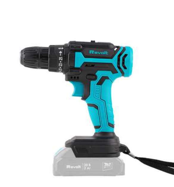 Шуруповерт ручной аккумуляторный Revolt СD 20/38 m1 series (Каркас) 20В М1 - Фото 3 Шуруповерт ручной аккумуляторный Revolt СD 20/38 m1 series (Каркас) 20В М1 - изображение 3