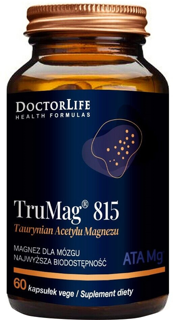 Suplement diety Doctor Life TruMag 815 mg 60 kapsułek (5905692385013) - obraz 1