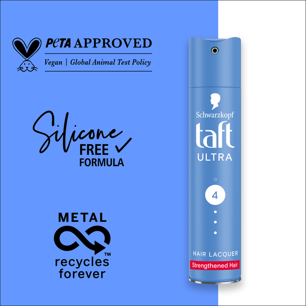 Лак для волосся Taft Ultra мегафіксація 4 250 мл (4012800706002) - изображение 5