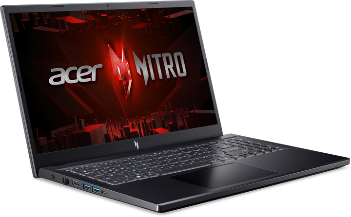 Ноутбук Acer Nitro V 15 ANV15-51 (NH.QNBEP.001) Obsidian Black - зображення 2