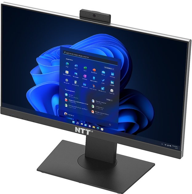 Monoblok NTT AiO 23.8 (ZKQ-i513T24-P02H) Czarny - obraz 3