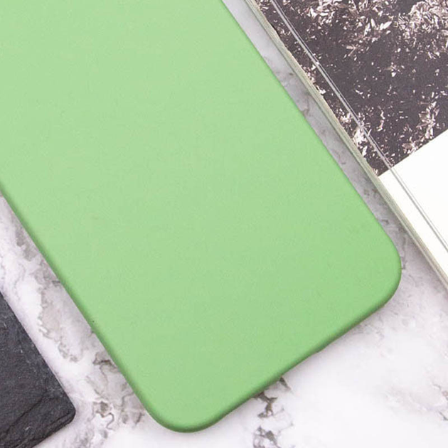 Чохол Silicone Cover Lakshmi Full Camera (AAA) для Xiaomi Redmi Note 11 (Global) / Note 11S М'ятний / Mint - изображение 3