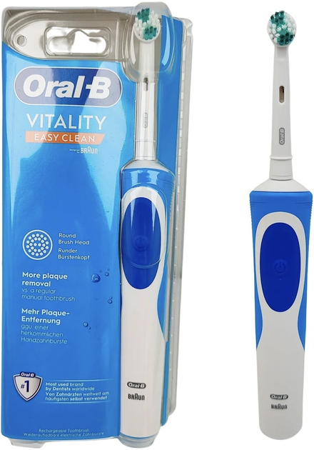 Електрична зубна щітка Oral-b Braun Vitality Easy Clean (4210201428091) - зображення 1