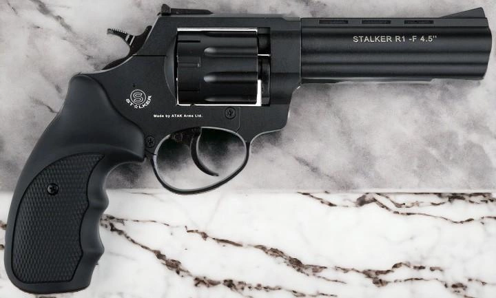 Револьвер флобера STALKER S 4.5" (барабан-силумін/пластик) - зображення 2