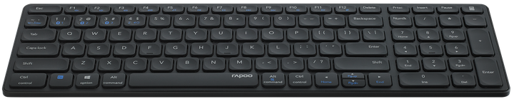 Бездротова клавіатура Rapoo E9700M Dark Grey (UKR) - зображення 2
