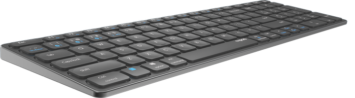 Бездротова клавіатура Rapoo E9700M Dark Grey (UKR) - зображення 5