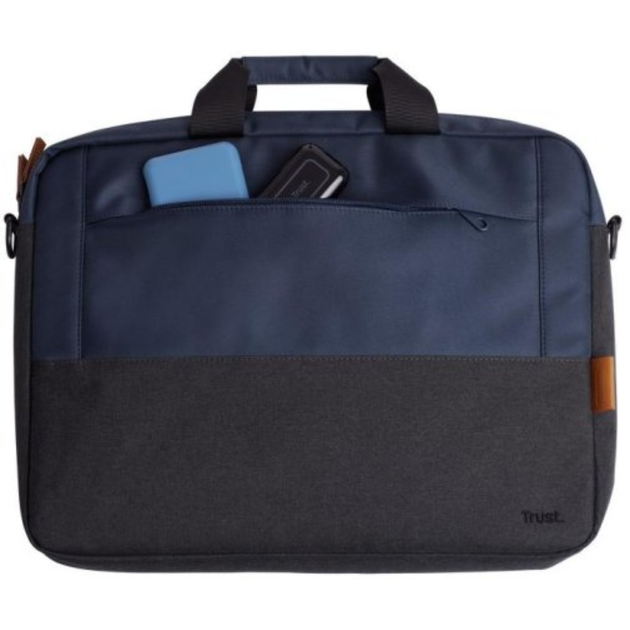 Сумка для ноутбука Trust Lisboa 16" laptop bag Синий (24980) - изображение 3